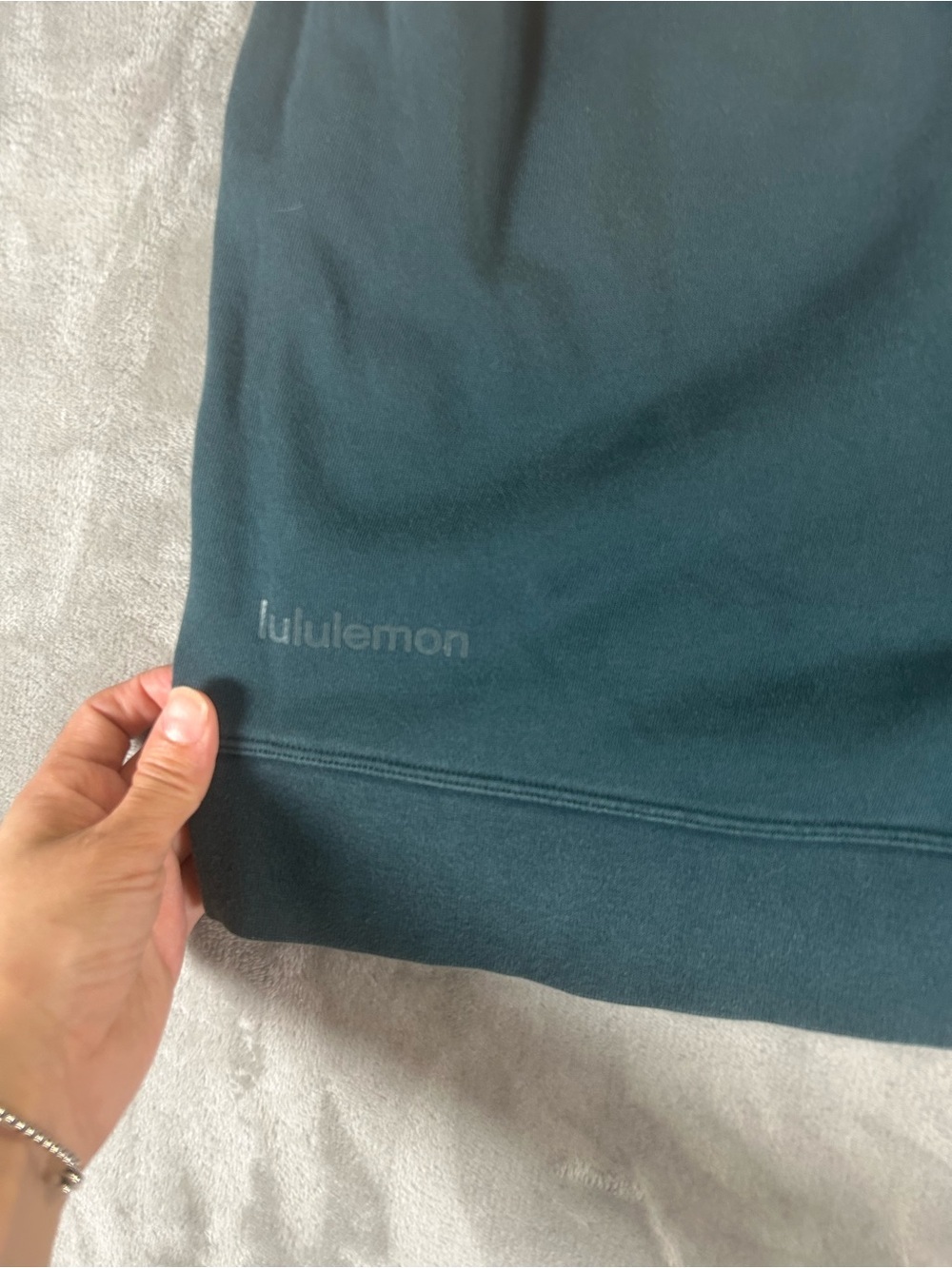 Lululemon Crewneck Sweatshirt Dark Green - Picture 2 of 10